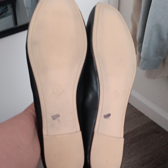 A New Day Women's Flats - Cream and Black - Picture 6 of 11